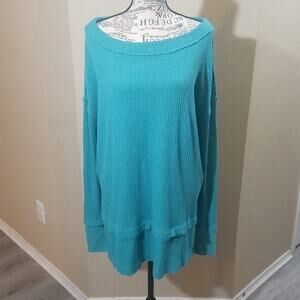 We the free waffle pattern sweater sz 2‎ small